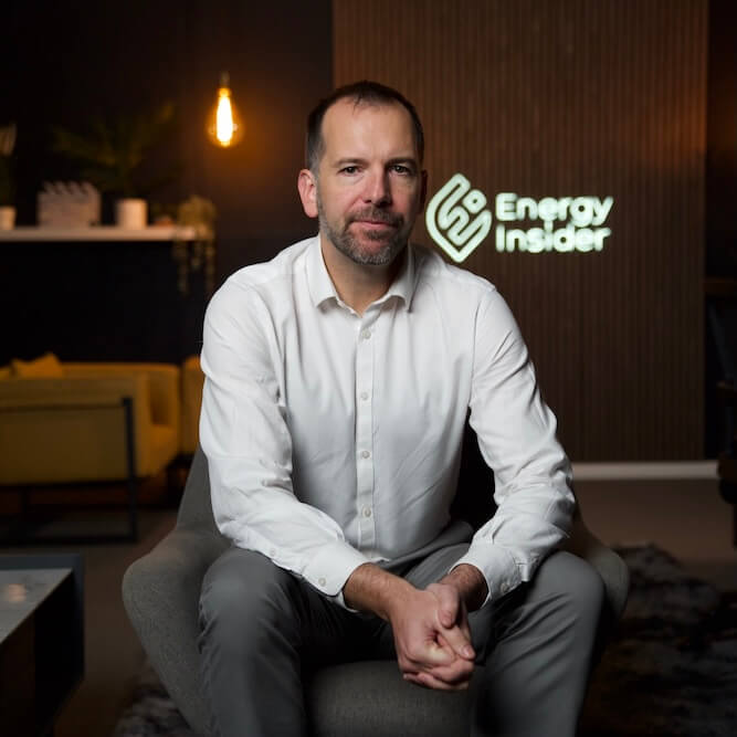 Kevin McSweeney Topside Removal Specialist, sitting on a chair