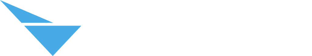 Lean Decom Logo header version with white text transparent