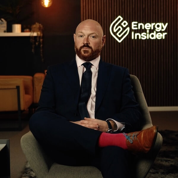 Graham Skinner, head of safety and policy at OEUK is sitting on a chair