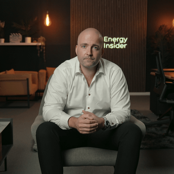 Lee Vettese of ASCO sitting on a chair