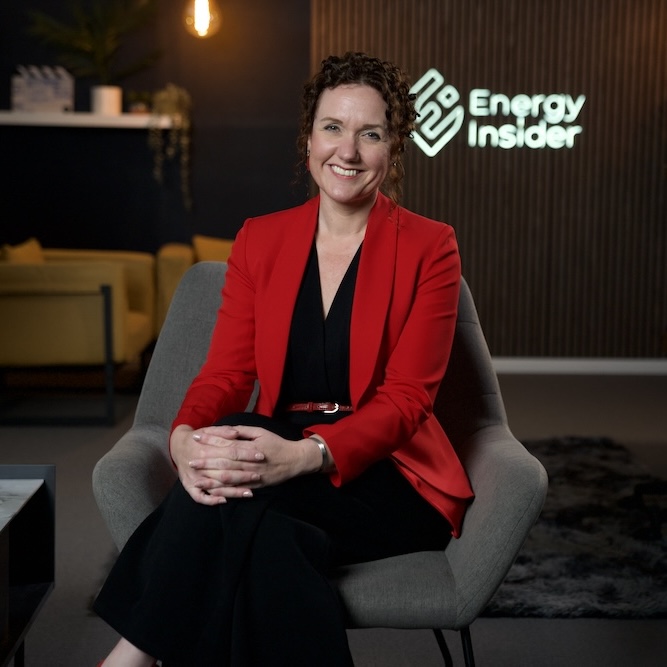 Ruth Thomas Subsurface Specialist for Decommissioning sitting on a chair